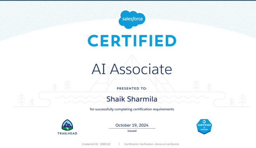 Salesforce AI Associate